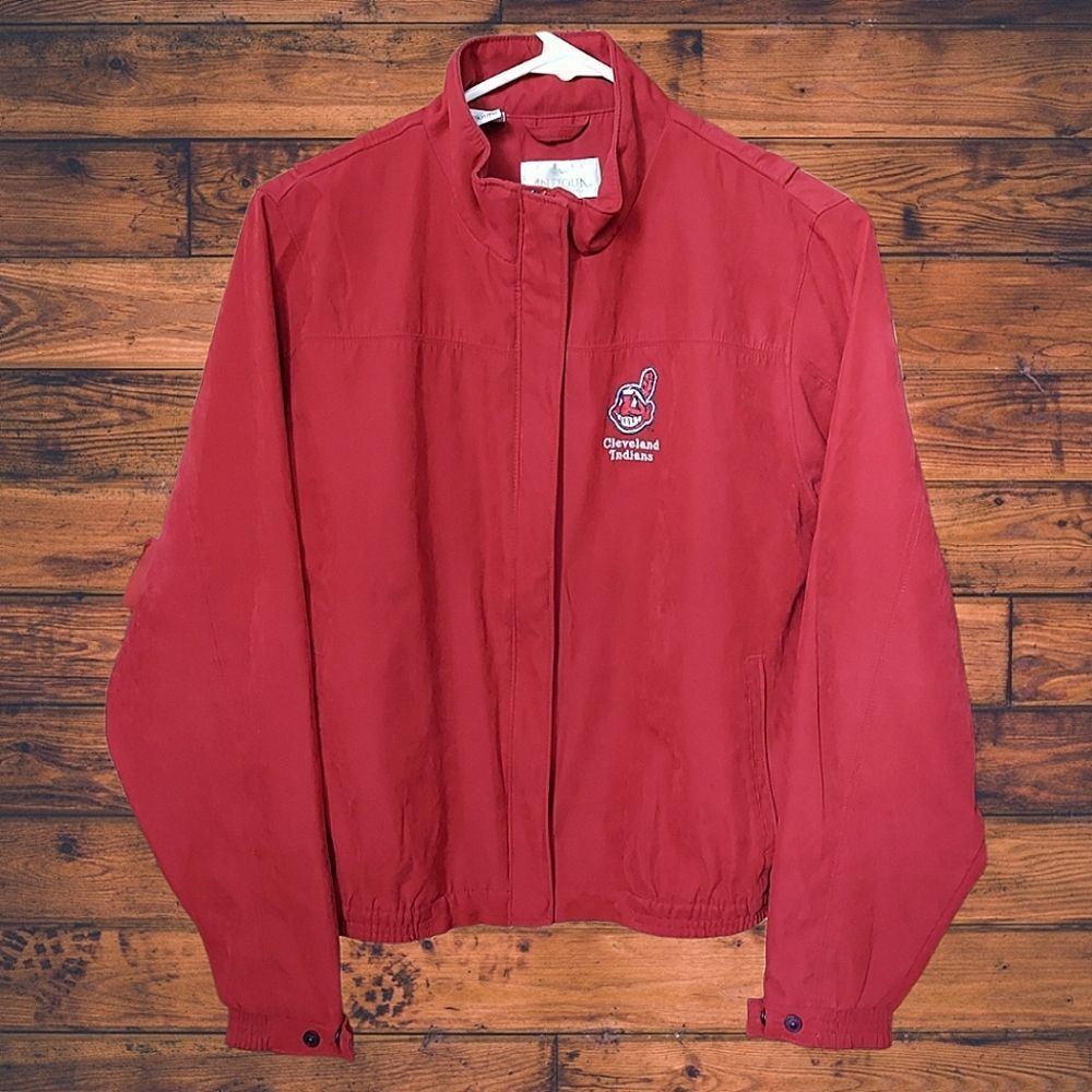 🔥VTG Y2K Cleveland Indians Jacket🔥